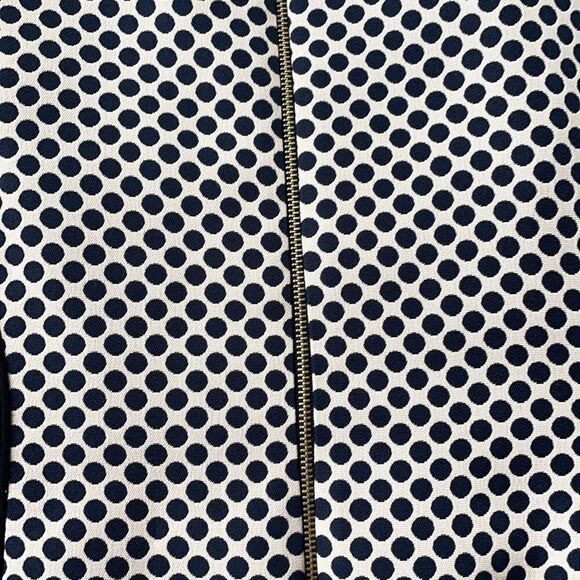 Tahari Black & Tan Polka Dot Dress - Picture 8 of 9